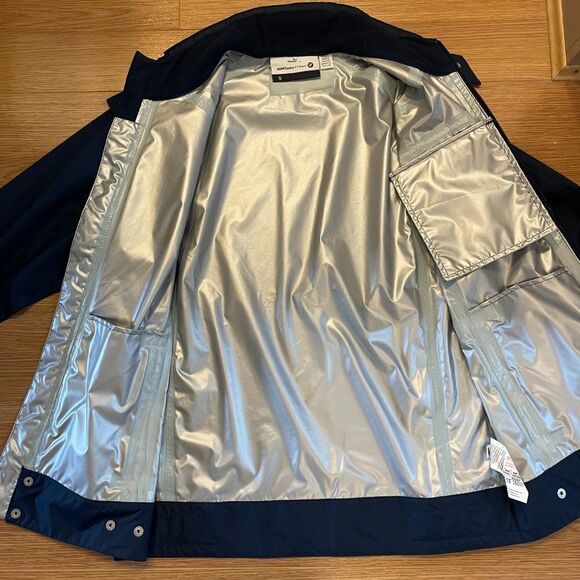 Vintage Rare PUMA × BMW Sauber F1 Team Navy Windbreaker Jacket - S - Picture 5 of 16